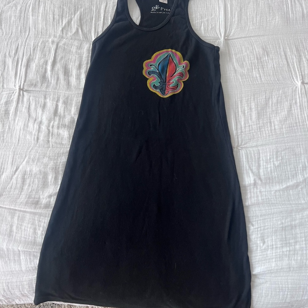 2 B Free skater dress black size large